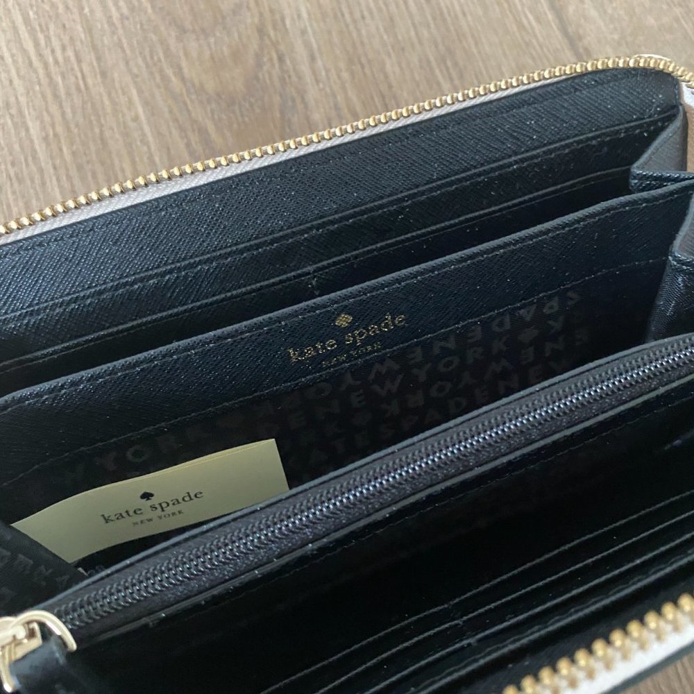Kate Spade Wallet — Kate Spade Laurel Way Two-Toned Large Wallet - Picture 5 of 5